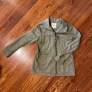 Madewell Olive Utility Jacket - Size Small